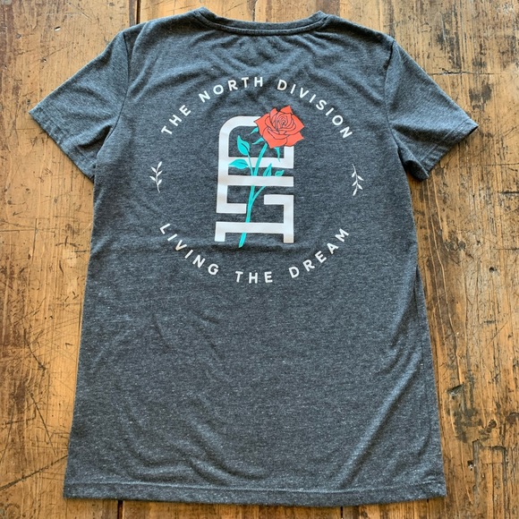 Team LTD charcoal heathered grey T-shirt XS - Picture 2 of 3